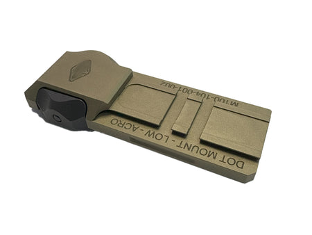 [MadDog] ACRO Lower Profile Mount[For 20mm Picatinny Rail][FDE]