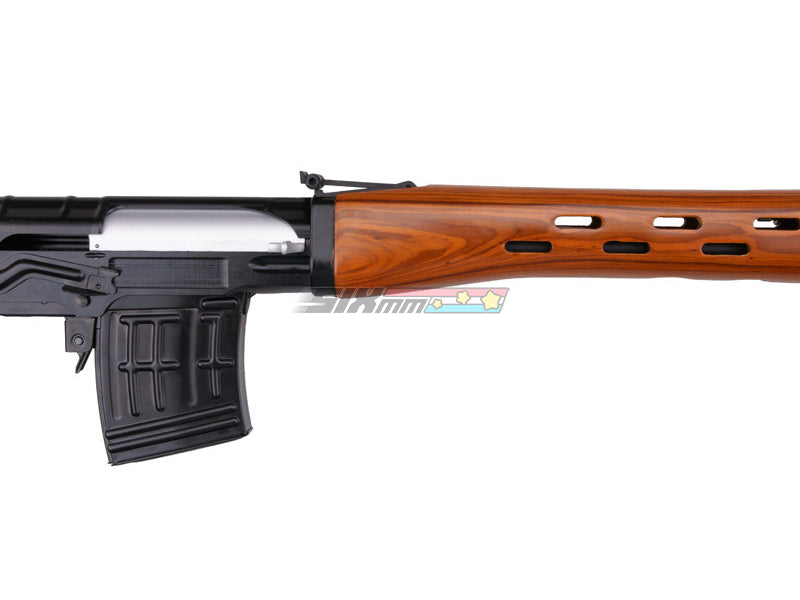 WE-Tech] ACE SVD Sniper Rifle GBB [Wood Pattern][Steel Receiver] – SIXmm  (6mm)