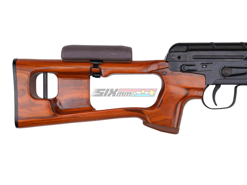 WE-Tech] ACE SVD Sniper Rifle GBB [Wood Pattern][Steel Receiver] – SIXmm  (6mm)