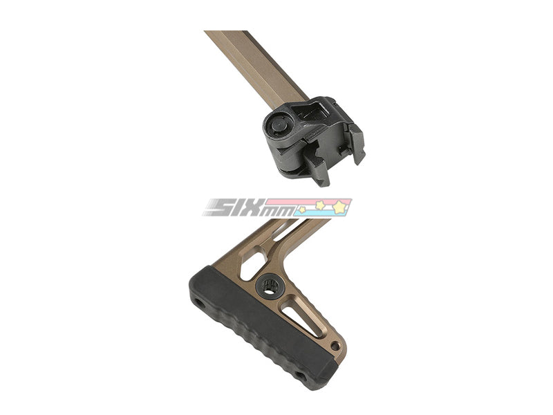 Airsoft Artisan] MCX Minimalist Folding Stock [DE] – SIXmm (6mm)