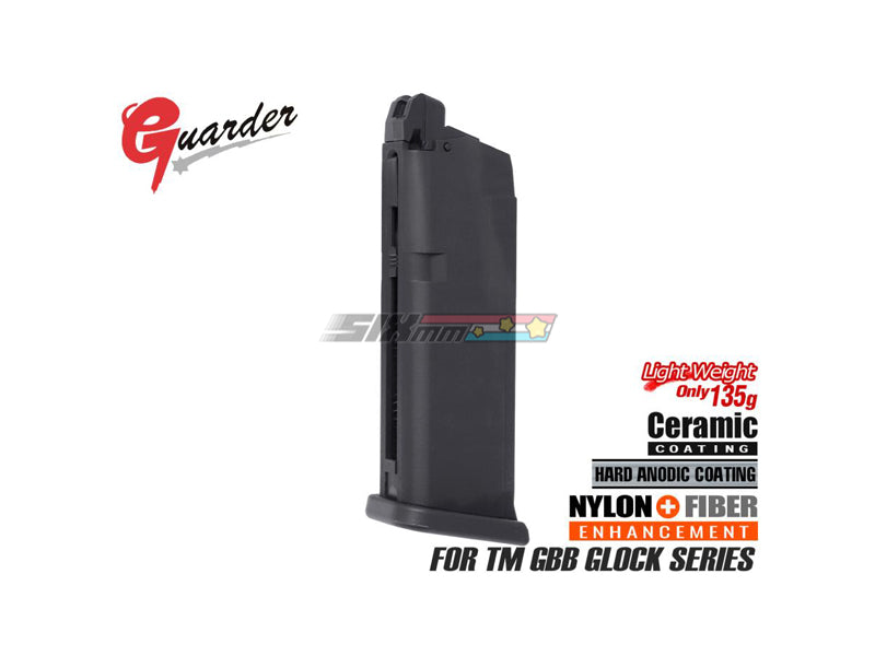 [Guarder] Light Weight Aluminum Magazine [For MARUI G19][BLK]