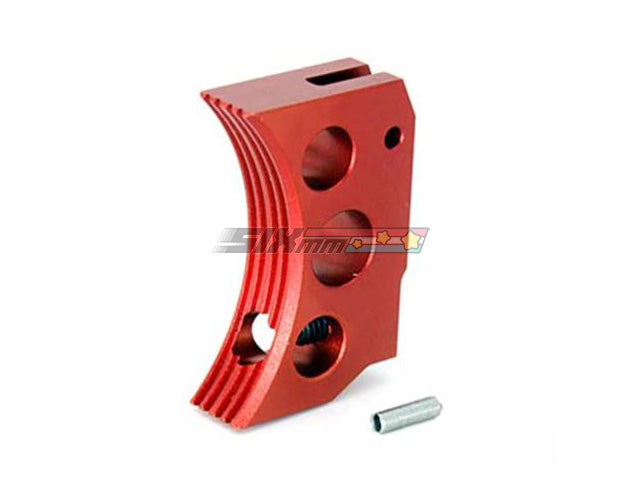 [AIP] Aluminum Trigger [Type F] for Marui Hi-capa [Short] [Red]