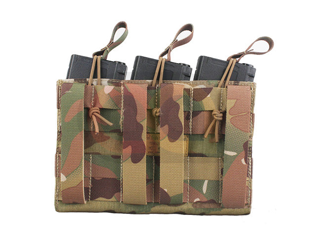 [Emerson][EM6363] Tactical 5.56 &amp; Pistol Triple Magazine Pouch [Multicam]