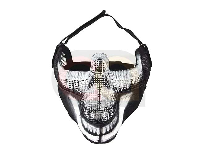 Black Bear Airsoft] Stalker Shadow Mesh Mask [Ghost][Type B] – SIXmm (6mm)