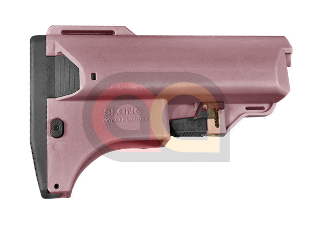 [SLONG] Retractable Magazine Butt Stock[Pink]