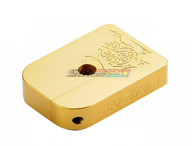 [AIP] CNC Limcat Puzzle Magazine Base for Marui Hicapa [Size S] [Gold]