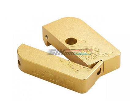 [AIP] CNC Limcat Puzzle Magazine Base for Marui Hicapa [Size S] [Gold]