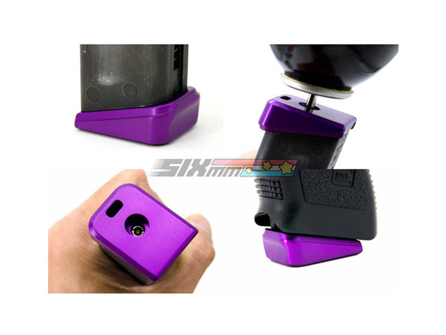 [AIP] CNC Magazine Base for Marui/WE G17,34 [Purple]