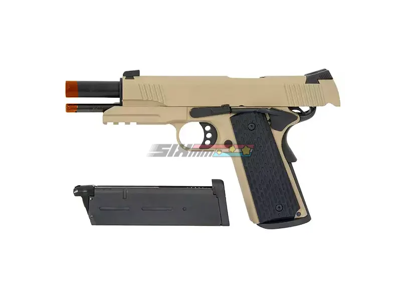 [Army Armament] Kimber Warrior R28 1911 Metal Airsoft GBB Pistol [DE]