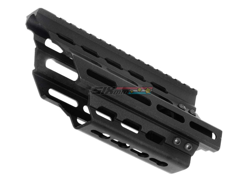 BattleAxe] CNC ALuminium P90 RAS Handguard[M-LOK System][BLK] – SIXmm (6mm)