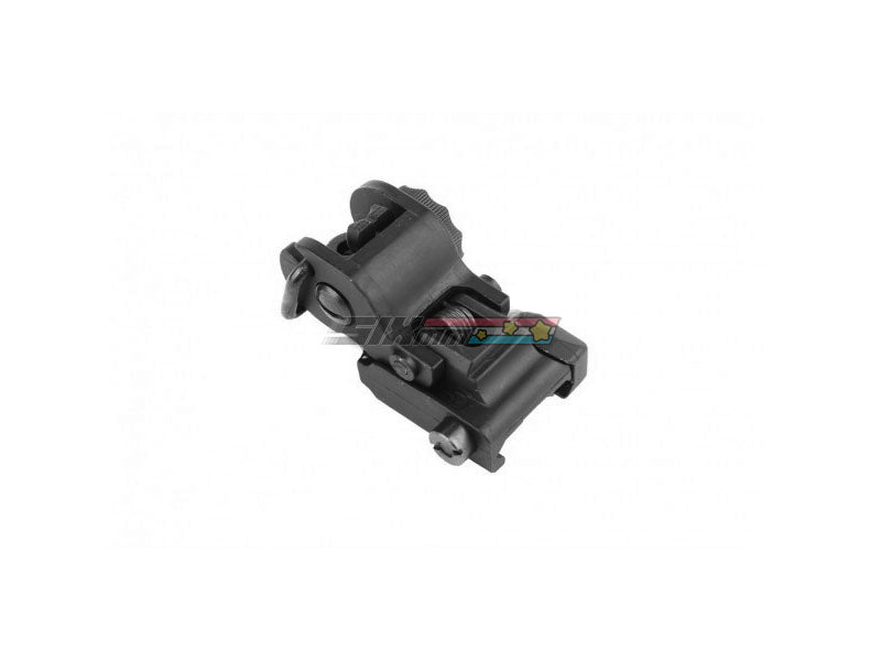 DBoys] ARMS #40 300mm Tactical Flip-Up Rear Sight – SIXmm (6mm)