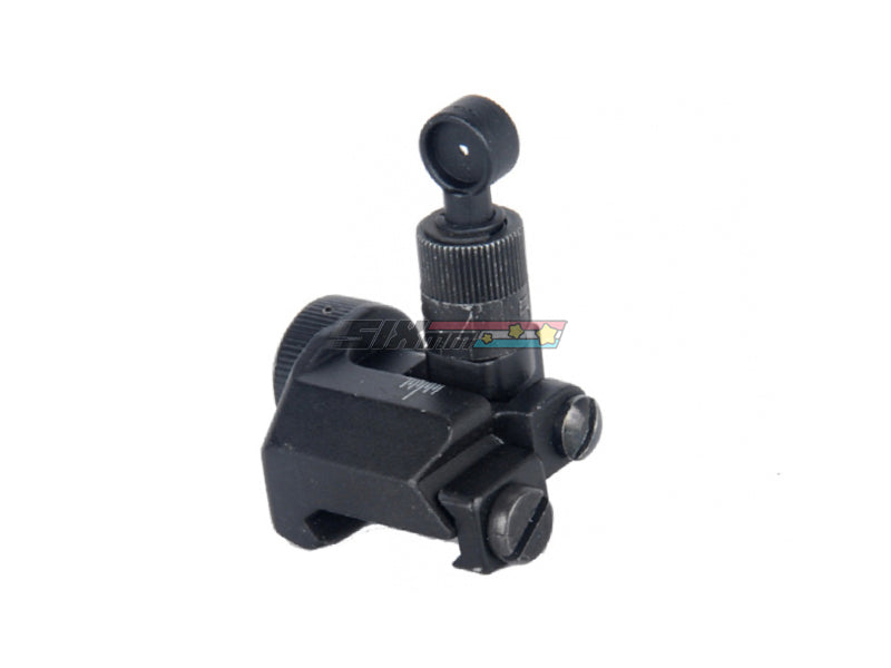 [Dboys] KAC Style 600m Flip Up Rear Sight[BLK]