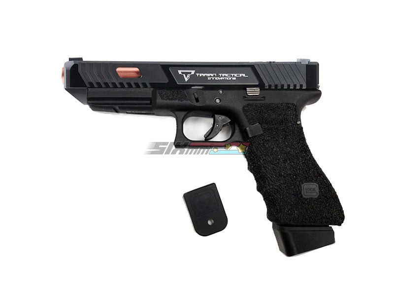 EMG] TTI GLOCK G34 GBB Pistol [GEN.4][VFC Ver.][STRIPPLED] – SIXmm (6mm)