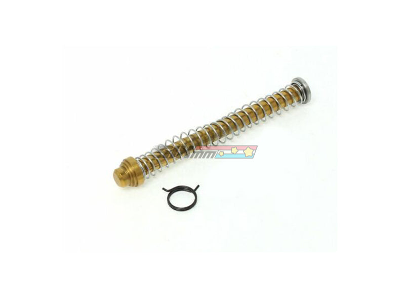 [Guns Modify] 125% Stainless Steel Recoil Guide Rod Set [For Tokyo Marui Model 17 / 18 GBB] [Gold][Tin-Nitride]