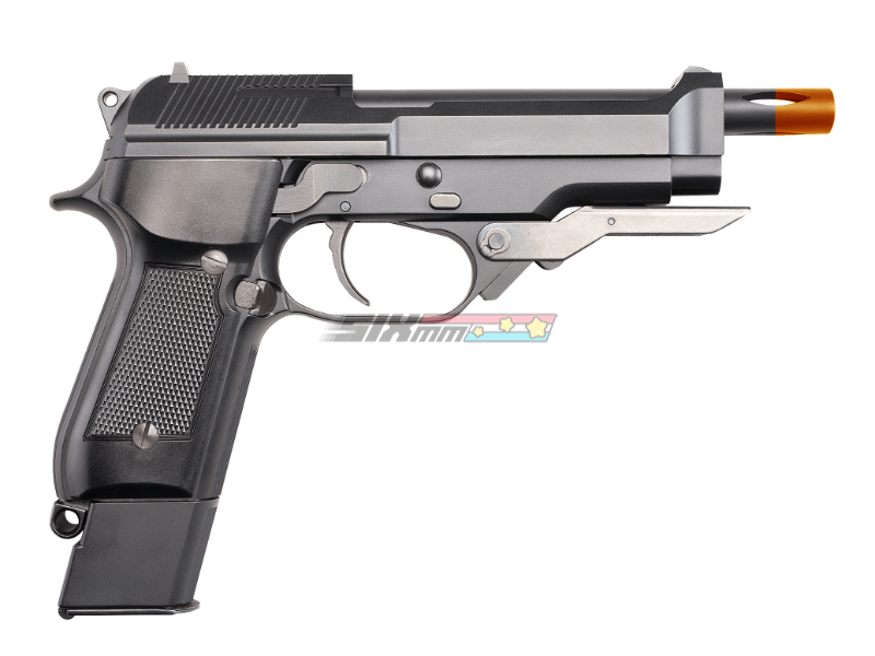 KSC] Full Metal GBB Pistol[SYSTEM 7][BLK] – SIXmm (6mm)