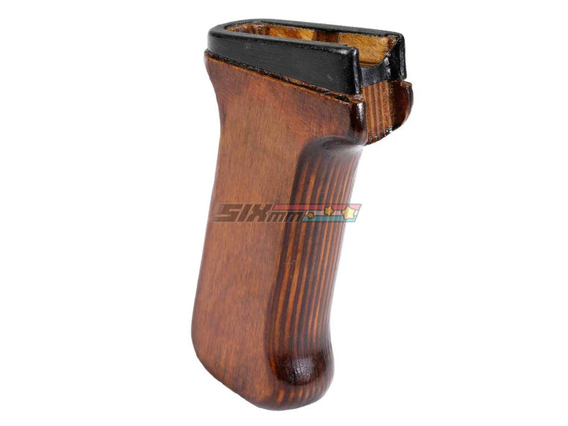 RA-Tech] Real AKM Wood Pistol Grip for GHK AK Series – SIXmm (6mm)