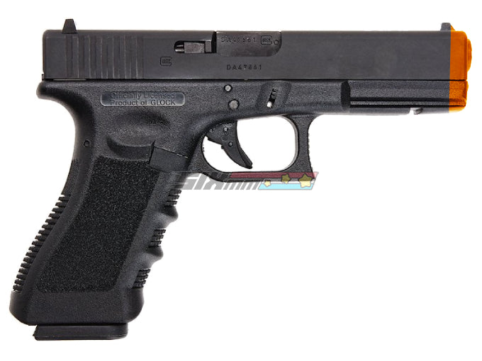 Umarex] GHK Glock 17 Gen 3 GBB[CNC Steel Slide] – SIXmm (6mm)