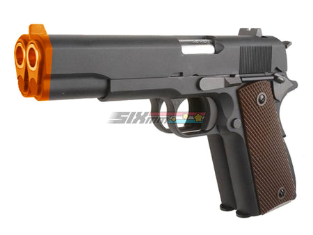 [WE-Tech] Double Barrel M1911A1 GBB Airsoft Pistol [BLK]