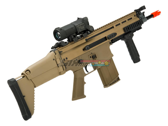 WE-Tech] FN Herstal SCAR-H CQC GBB Airsoft Gun[Licensed[Tan 
