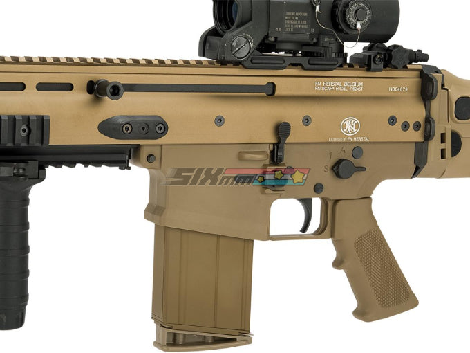 WE-Tech] FN Herstal SCAR-H CQC GBB Airsoft Gun[Licensed[Tan