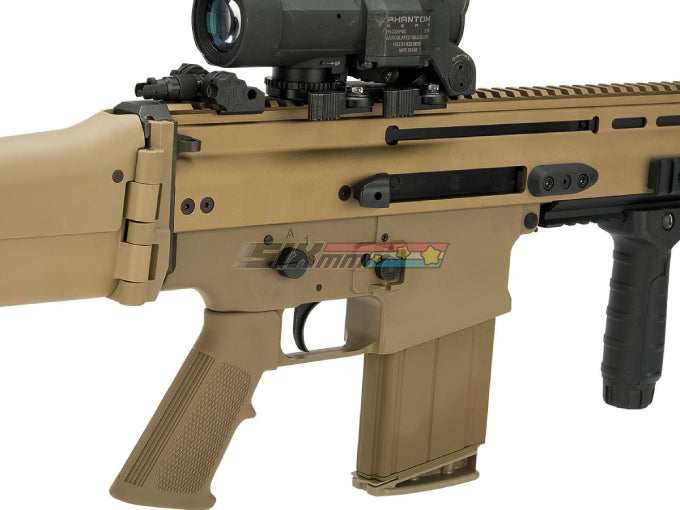 WE-Tech] FN Herstal SCAR-H CQC GBB Airsoft Gun[Licensed[Tan