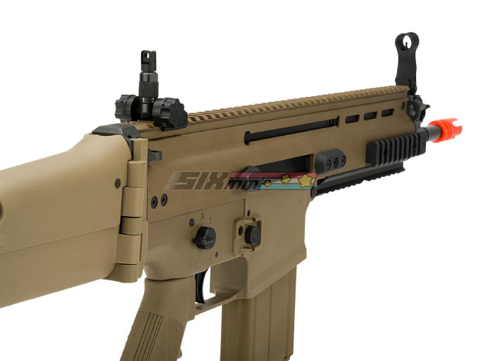 WE-Tech] FN Herstal SCAR-H CQC GBB Airsoft Gun[Licensed[Tan