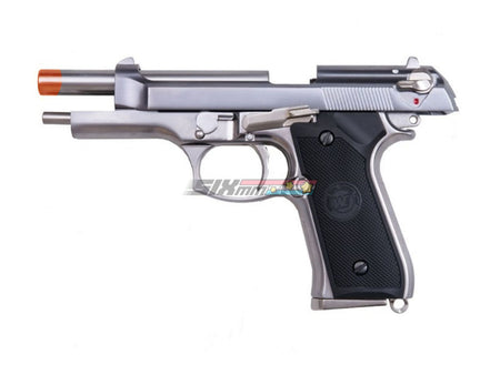 [WE-Tech] Full Metal M92F Airsoft GBB Pistol [Chrome Silver]