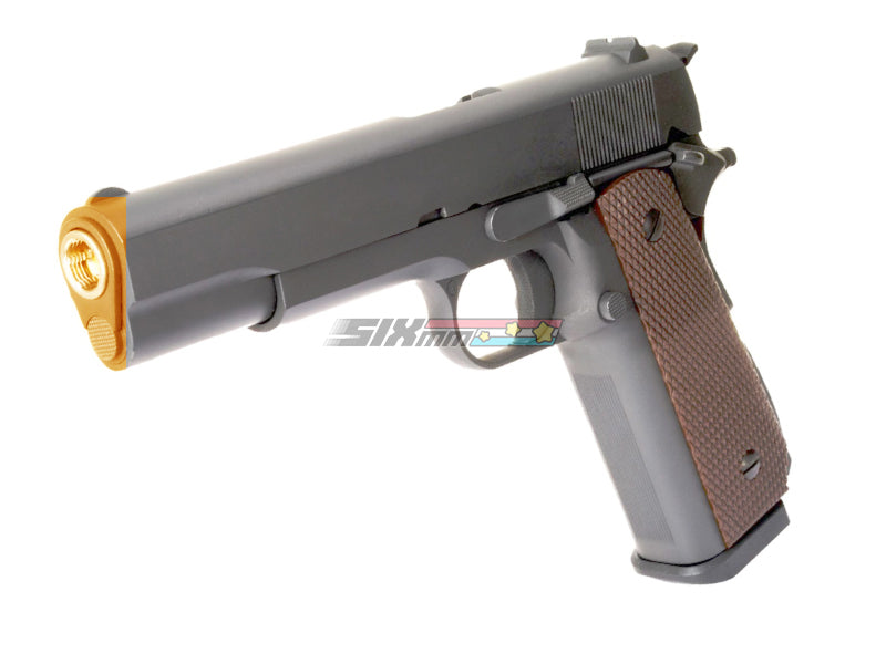 WE-Tech] M1911 Government GBB Pistol [W/ HI CAPA 4.3 Magazine] – SIXmm (6mm)