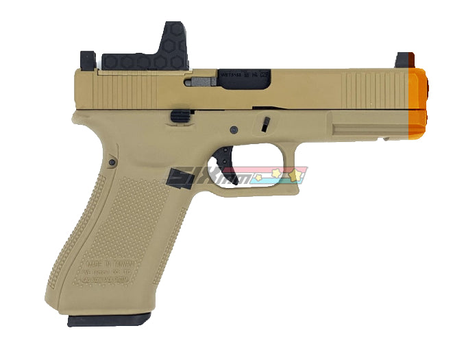 [WE-Tech] MODEL 17 MOS Airsoft GBB Pistol[GEN.5][Tan]