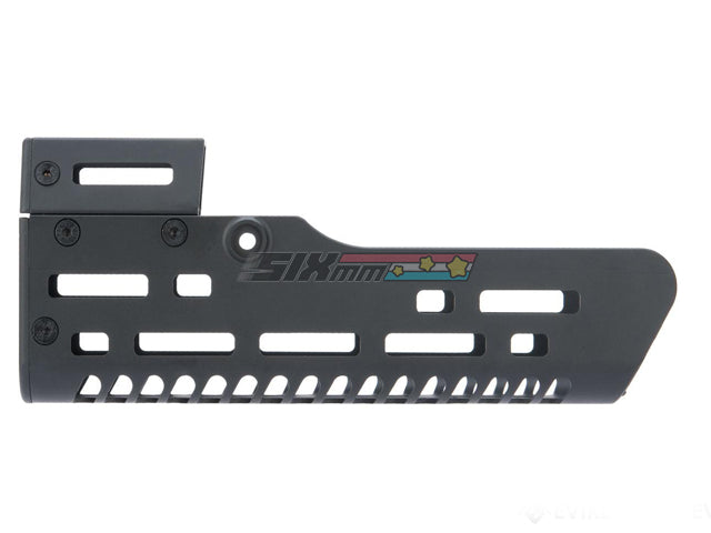 [ARES] CNC Handguard for Ares T21 AEG Rifle - Mid 209mm [BLK]