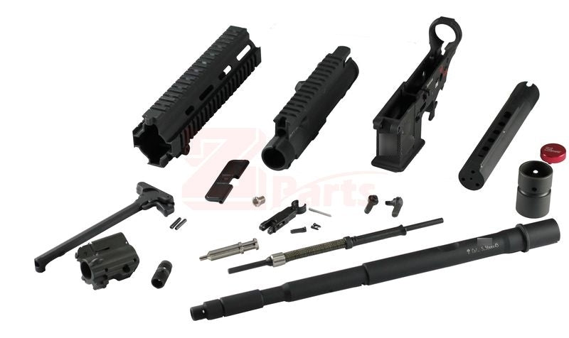 Z-Parts] Metal HK416 External For SYSTEMA PTW (Blk 14.5